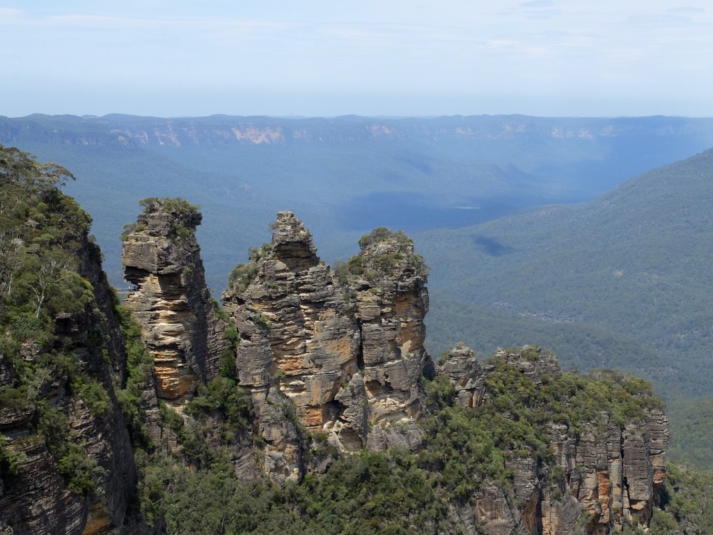 Blue Mountains Three Sisters detail