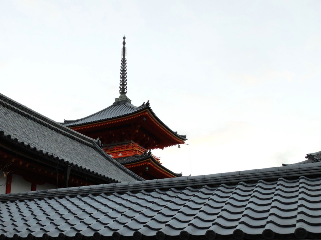 Kyoto Pagoda roof