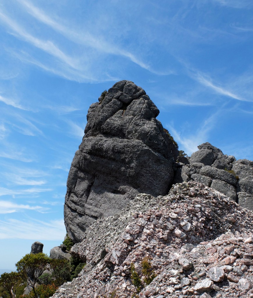 Tasmania Mt Claude rock formation 4