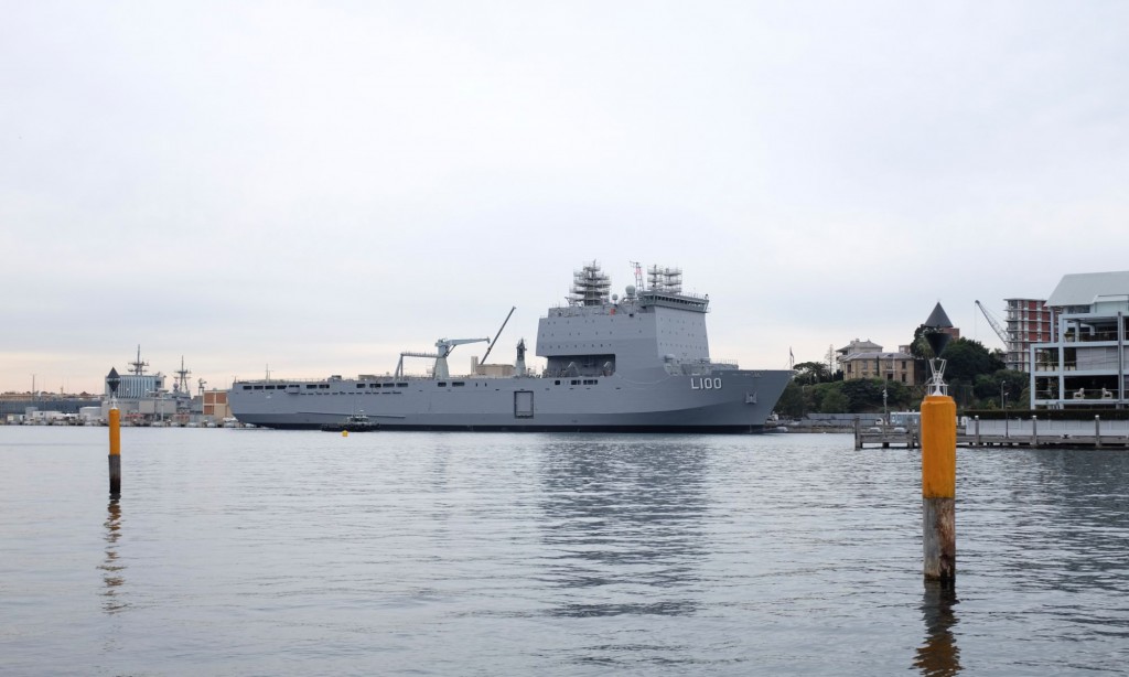 Sydney Harbour warship