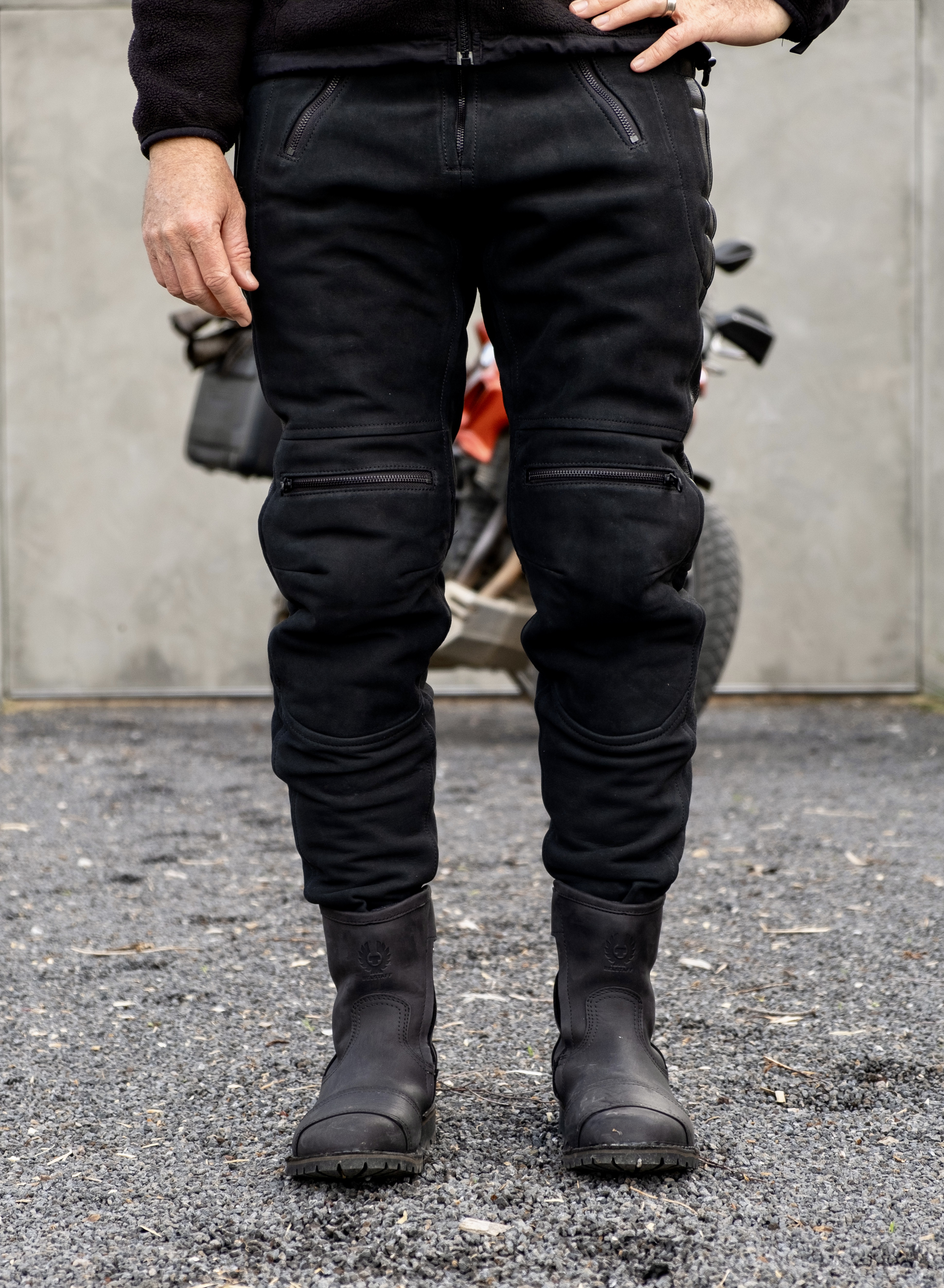 Rascal Leather Motorcycle Pants